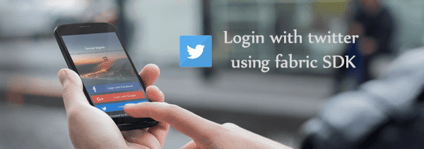Fabric SDK For Twitter Login androprogrammer.com