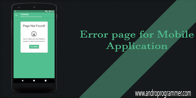 Load Custom Error Page in Android WebView Load Custom Error Page